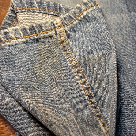 Levi's Mens 505 Blue Jeans Size 40X32 Classic‎ Straight Leg Style - Picture 16 of 16